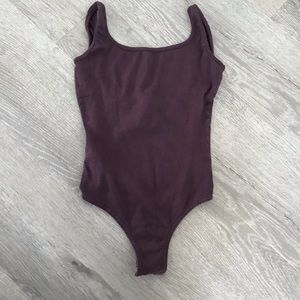 Pretty Little thing brown bodysuit